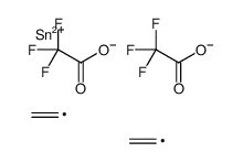 [bis(ethenyl)-(2,2,2-trifluoroacetyl)oxystannyl] 2,2,2-trifluoroacetate Structure