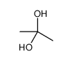 propane-2,2-diol Structure