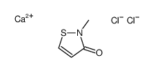 2-Methyl-3(2H)-isothiazolone, calcium chloride complex结构式