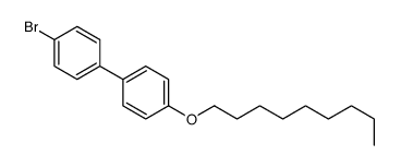 1-bromo-4-(4-nonoxyphenyl)benzene结构式