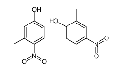 2-methyl-4-nitrophenol,3-methyl-4-nitrophenol Structure