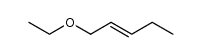 2-pentenyl ethyl ether结构式
