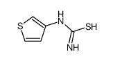 thiophen-3-ylthiourea结构式
