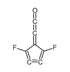 Ethenone, (2,5-difluoro-2,3,4-cyclopentatrien-1-ylidene)- (9CI)结构式
