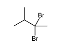 2,2-dibromo-3-methylbutane Structure