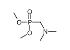 1-dimethoxyphosphoryl-N,N-dimethylmethanamine结构式