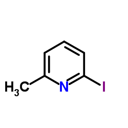 2-Iodo-6-methylpyridine Structure