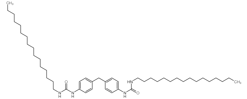 Urea,N,N''-(methylenedi-4,1-phenylene)bis[N'-hexadecyl- (9CI)结构式