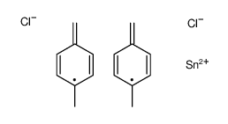 bis(4-methylbenzyl)tin dichloride Structure