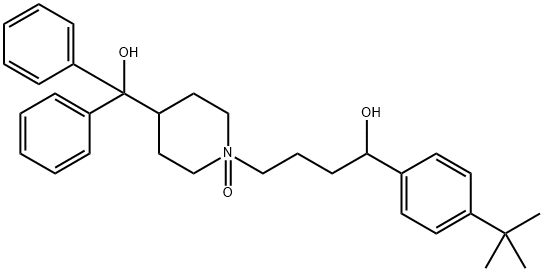 Terfenadine N-Oxide Structure