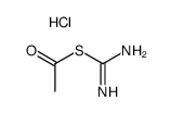 S-Acetylisothiouronium chloride Structure