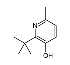 2-tert-butyl-6-methyl-3-hydroxypyridine Structure