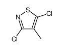 3,5-dichloro-4-methyl-1,2-thiazole Structure