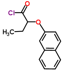 2-(2-Naphthyloxy)butanoyl chloride结构式