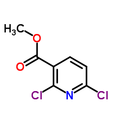 2,6-二氯烟酸甲酯结构式