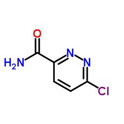 6-氯哒嗪-3-甲酰胺结构式
