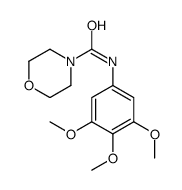 N-(3,4,5-trimethoxyphenyl)morpholine-4-carboxamide Structure