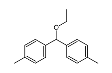 4,4'-(ethoxymethylene)bis(methylbenzene)结构式