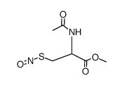 N-acetyl-S-nitroso-L-cysteine methyl ester Structure