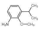 3-异丙基-2-甲氧基苯胺结构式