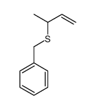but-3-en-2-ylsulfanylmethylbenzene结构式