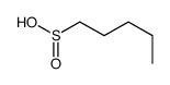 pentane-1-sulfinic acid Structure
