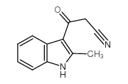 3-(2-甲基-1H-吲哚-3-基)-3-氧代丙腈图片