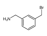 [3-(bromomethyl)phenyl]methanamine Structure