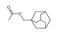 金刚烷-1-基甲基 乙酸酯结构式
