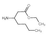 3-氨基庚酸乙酯结构式