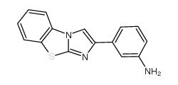 3-咪唑并[2,1-b][1,3]苯并噻唑-2-苯胺结构式