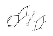 环戊二烯基茚基二氯化锆结构式