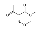 (Z)-2-(甲氧基亚氨基)-3-氧代丁酸甲基酯结构式