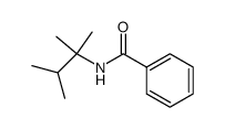 N-(1,1,2-trimethyl-propyl)-benzamide结构式