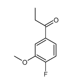1-(4-fluoro-3-methoxyphenyl)propan-1-one Structure