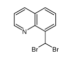 8-(二溴甲基)喹啉结构式