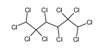 1H,3H,4H,6H-decachloro-hexane Structure