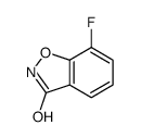 7-氟-苯并[d]异噁唑-3-醇结构式