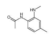 acetic acid-(4-methyl-2-methylamino-anilide)结构式