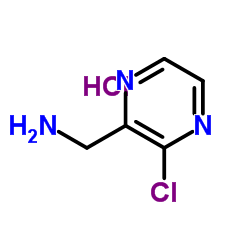 (3-Chloropyrazin-2-yl)methanamine dihydrochloride structure