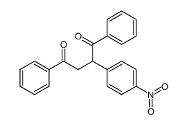 2-(4-nitrophenyl)-1,4-diphenylbutane-1,4-dione结构式