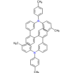 2,2'-双(3-(N,N-二对甲苯胺基)苯基)联苯结构式