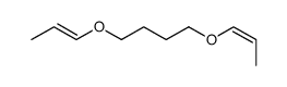 1,4-bis(1-propenyl-oxy)butane结构式