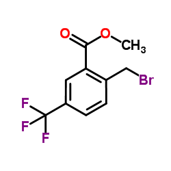 Methyl 2-(bromomethyl)-5-(trifluoromethyl)benzoate Structure