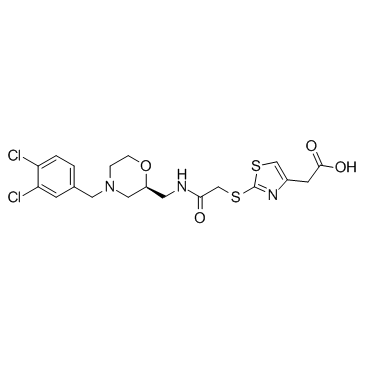CCR3拮抗剂1结构式