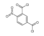 4-nitrobenzene-1,3-dicarbonyl chloride Structure