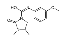 N-(3-methoxyphenyl)-3,4-dimethyl-2-oxoimidazolidine-1-carboxamide Structure