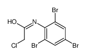 2-氯-N-(2,4,6-三溴苯基)乙酰胺结构式