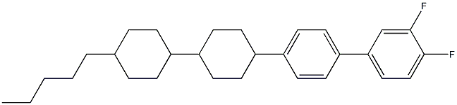 3,4-Difluoro-4'-(4'-pentyl[1,1'-bicyclohexyl]-4-yl)-1,1'-biphenyl picture