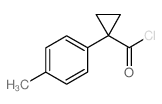 1-(4-Methylphenyl)cyclopropanecarbonyl chloride Structure